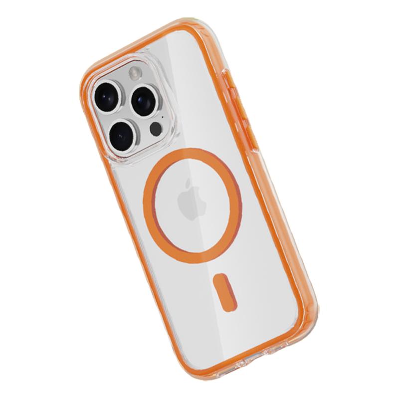【环形全气囊】适用苹果15ProMax手机壳iPhone14磁吸新款薄13全包防摔pro气垫Max男透明女高级感的软外保