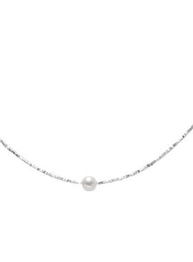 双层叠戴小米珠珍珠项链复古