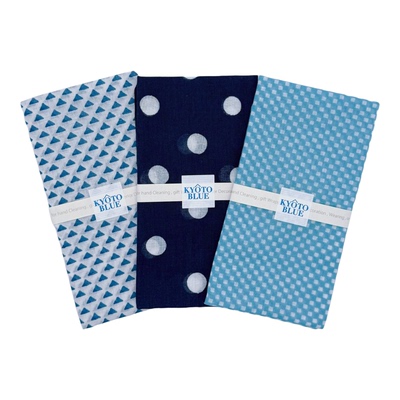 日本山本仁传统色和风手帕茶巾