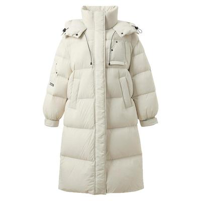 若潮2025冬季90鸭羽绒服长款保暖