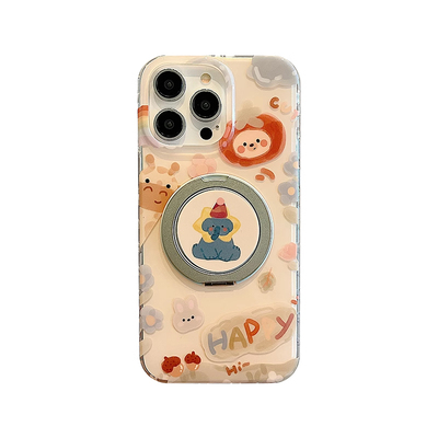 卡巴顿 白鹿同款磁吸适用苹果15手机壳新款iphone17pro情侣16promax男女14pro带支架13小众高级感可爱超好看