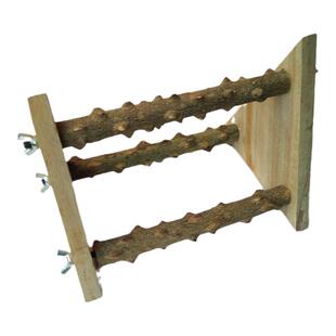 鹦鹉训练架子小鸟实木站架木站架桌面手玩蜡嘴牡丹太阳磨爪棒包邮