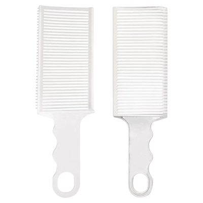 平头推剪梳男士barber油头梳理发辅助神器限位梳修边造型渐变铲梳