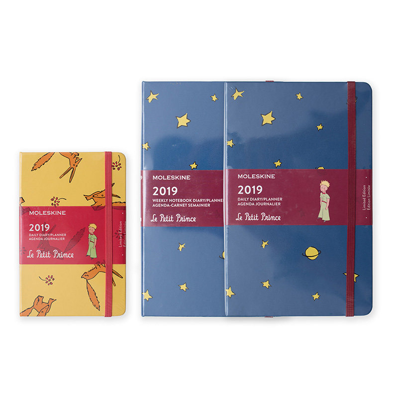 moleskine笔记本小王子2019年12个月周记日记限量版手账本计划本