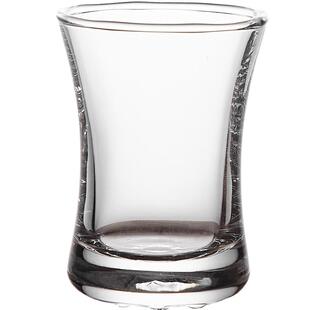 中式高级感创意水晶白酒杯家用轻奢高档一口小子弹杯分酒器具套装