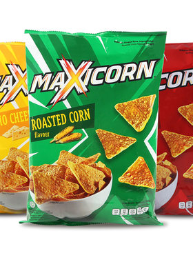进口MAXICORN玉米片印尼休闲零食