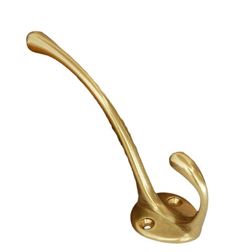 黄铜挂衣钩单个门后挂钩浴室壁挂排钩挂勾衣服挂钩欧式实心衣帽钩