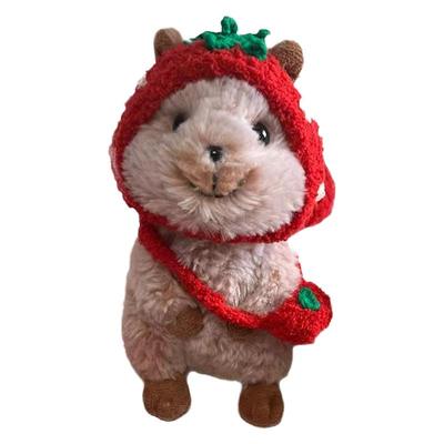 sunlemon短尾矮袋鼠娃衣服新年nici短尾矮袋鼠配饰山竹头套帽子