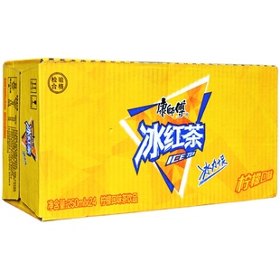 康师傅冰红茶整箱250ml*24盒混合装酸梅汤茉莉绿茶水蜜桃果汁饮料