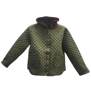 中老年女装轻薄棉服短款棉衣2024新款棉袄妈妈款秋冬装夹棉外套女