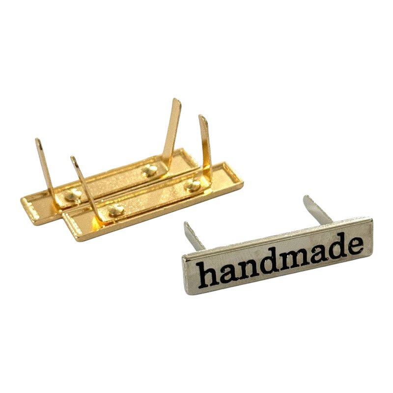 handmade小方标铁牌唛头易安装