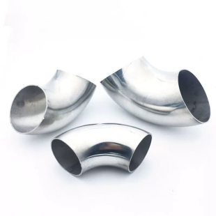 304不锈钢加厚小弯头 16/19/22/25/28/32/38mm钢管焊接弯头