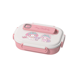 川岛屋三丽鸥保温饭盒小学生专用初中生带午饭便当盒儿童分格餐盒