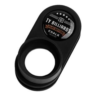 ty太一巧粉夹高档台球抢粉盒强磁巧克夹斯诺克配件桌球方形圆形