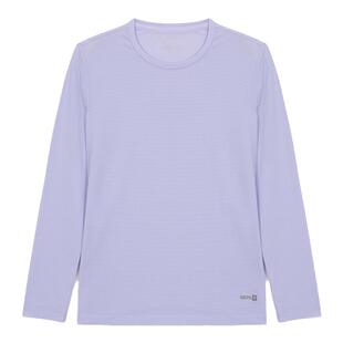 NEPA耐葩24年春夏户外女士尼龙冷感修身打底圆领T恤7K45300