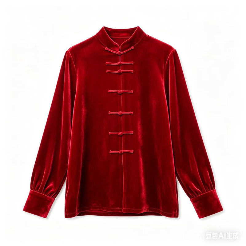 冬季中长款加厚金丝绒太极服男女款太极拳练功服套装中老年表演服