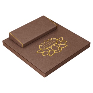 打坐禅修专用垫拜佛冥想静坐禅垫蒲团拜垫跪垫家用佛堂椰棕坐垫子