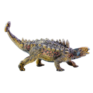 侏罗纪恐龙玩具动物模型甲龙包头龙美甲龙塑胶实心男女孩儿童礼物