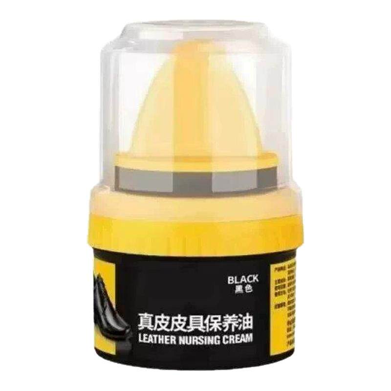 皮鞋油黑色真皮保养油无色