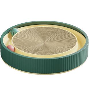 捣蛋猫抓板带球磨爪盘不掉屑耐磨耐抓猫窝瓦楞纸猫咪玩具用品大全