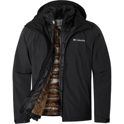 2025秋冬新款哥伦比亚男金点热能羽绒三合一冲锋衣WE6347/WE6671