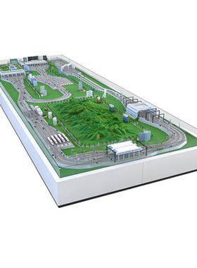 城市轨道交通网沙盘模型定制轨道交通线路图模型交通分配模型定做