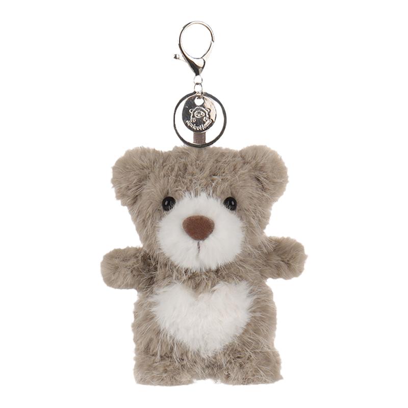 瑞可羊 拥抱小熊书包挂件公仔女生钥匙扣玩偶毛绒包包车挂饰