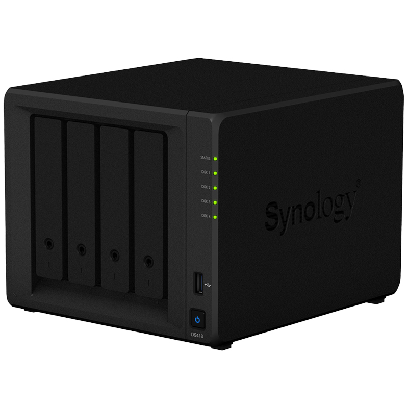 Synology群晖DS423网络存储家用企业级私有云盘数据储存4盘位nas服务器