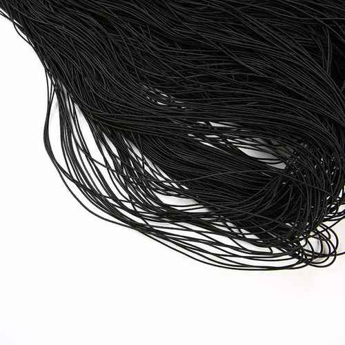 长期供应规格齐全新款圆绳1.2mm弹力吊牌松紧绳细多功能