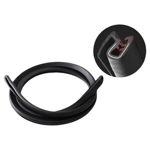 汽车B柱密封条车门隔音条密封通用型b门缝防尘降噪改装自粘密封条