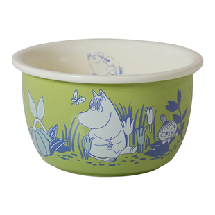 道福x姆明Moomin正品 花园生活餐具 4.5米饭碗大汤碗菜盘子 高温