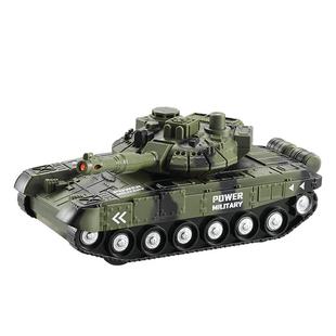 惯性坦克车儿童玩具车男孩1一3岁宝宝2导弹装甲车军事模型礼盒装5