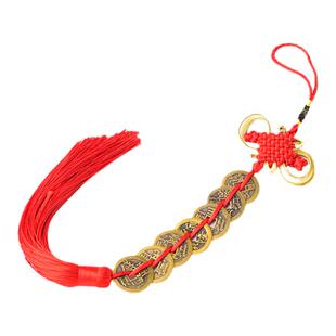 五帝钱门对门镇宅招财铜钱葫芦挂件家宅卫生间大门古币六帝十帝钱