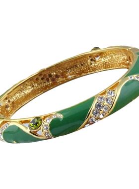 北京手镯复古宫廷女子珐琅掐丝椭