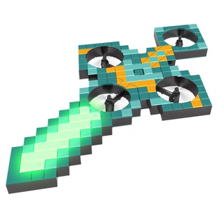 御剑飞行遥控我的世界钻石飞剑儿童发光宝剑玩具男孩手控无人飞机