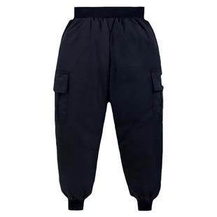 折扣清仓儿童羽绒裤男童外穿冬季新款宝宝加厚女童裤子保暖防风