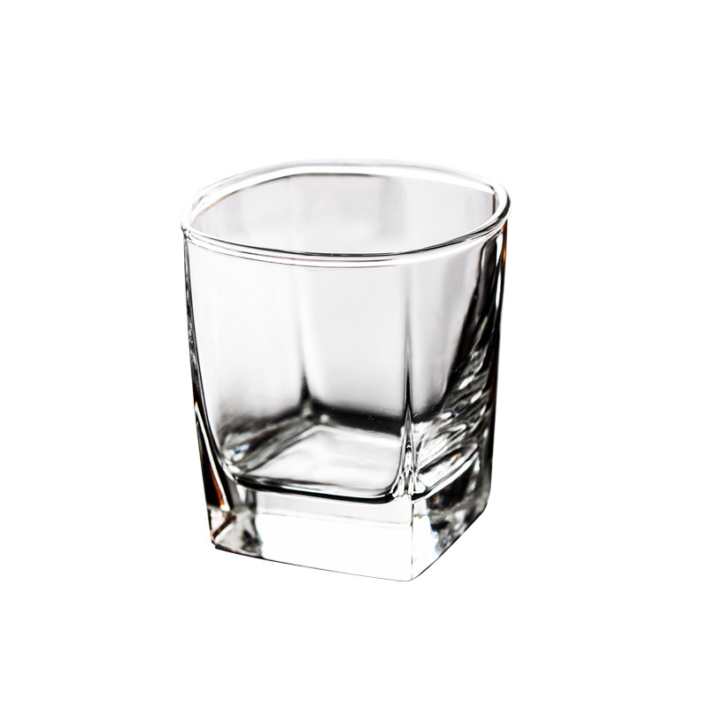 威士忌杯子6只套装洋酒杯玻璃酒杯 酒吧啤酒杯水杯茶杯加厚耐热