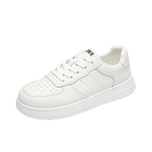 Semir女鞋小白鞋配裙子2026新款春夏轻便百搭厚底白色休闲板鞋女