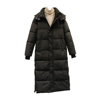 过膝2023年新款冬装棉袄加厚