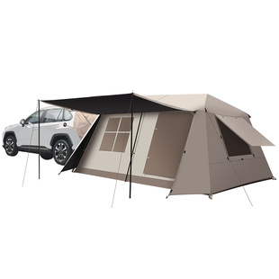 户外露营屋脊13车尾帐篷野营过夜SUV小轿车MPV越野自驾游拓展装备