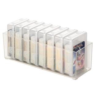 游戏王卡片收纳盒儿童奥特曼宝可梦卡牌盒动漫游戏卡盲盒卡名片盒