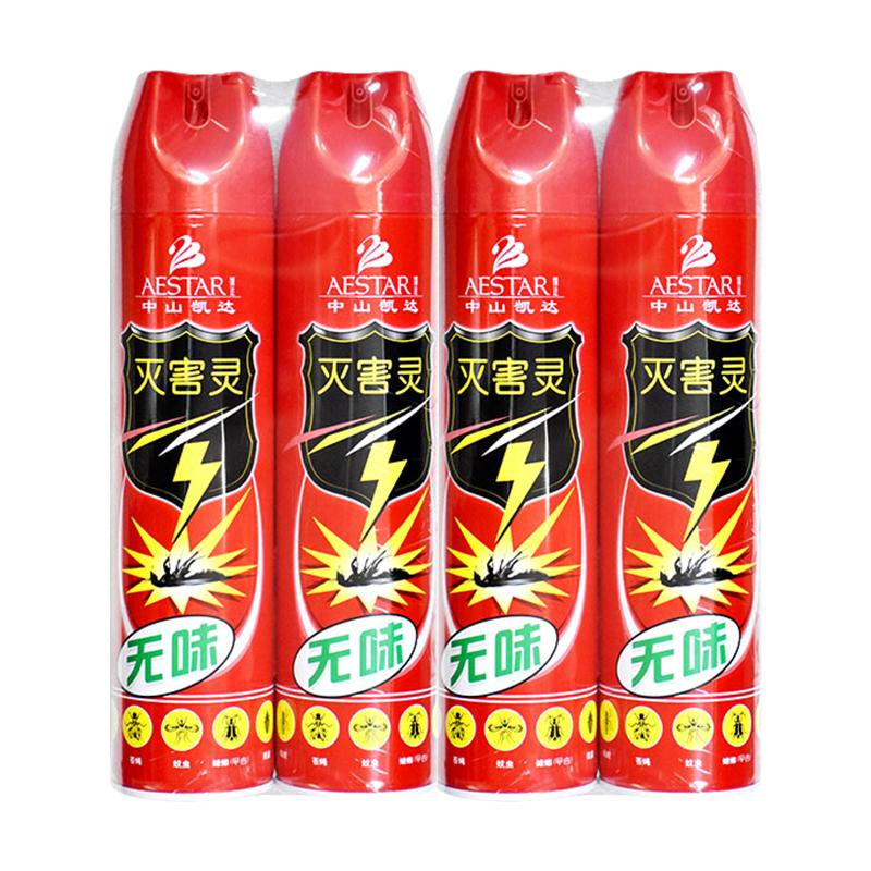 灭害灵杀虫气雾剂速杀蟑螂蚊子