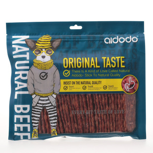 爱多多狗零食牛肉培根切片泡泡牛肉细卷肉条宠物泰迪金毛训练奖励