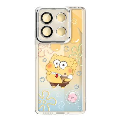 自带镜头膜海绵宝宝红米note15女