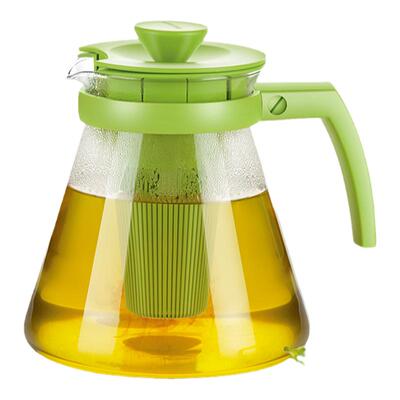 捷克tescoma 玻璃茶壶 耐高温泡茶壶 烧水煮茶冲泡茶壶 玻璃茶具