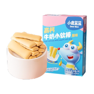 小鹿蓝蓝山楂米饼果泥磨牙棒零辅食