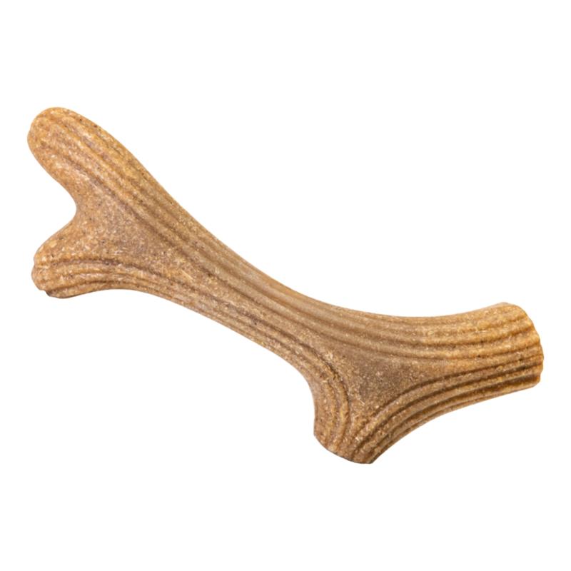 贵为GiGwi木塑鹿角棒磨牙洁齿防拆家中大小型犬益智解闷狗玩具