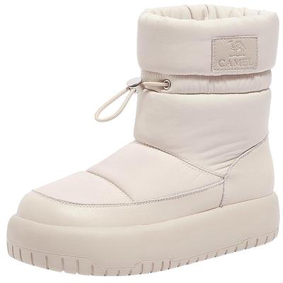 骆驼2024冬季加厚雪地靴