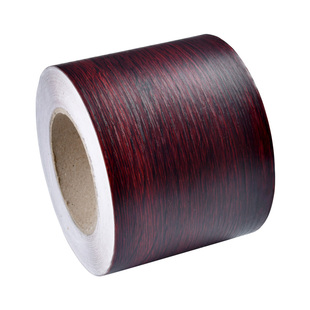 木纹腰线贴纸自粘门边框翻新墙贴防水踢脚线自贴装饰条窗台即时贴