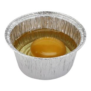 锡纸盒烧烤一次性加厚鸡蛋生蚝烤盒烘培铝箔碗圆形心形打包盒带盖